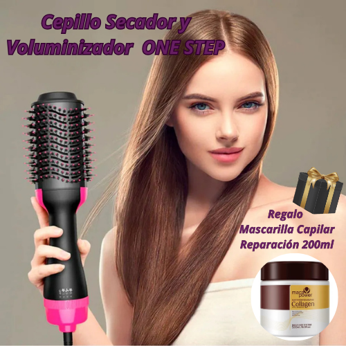 Cepillo Secador y Voluminizador  ONE STEP
